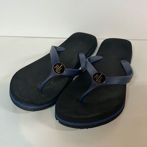 Ralph Lauren Sandals - Size 11 Blue/Black